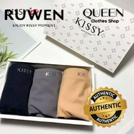KISSY RUWEN PANTIES如吻女士冰丝三角裤 Genuine Kissy Ice silk briefs underwear panties Seluar dalam wanita