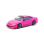 Tarmac Works 1/64 VERTEX Nissan Silvia S15 Pink Metallic - GLOBAL64