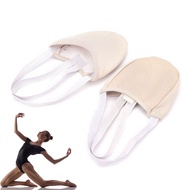 hot【DT】 Half Leather Sole ballet pointe Shoes Rhythmic Gymnastics Slippers Foot