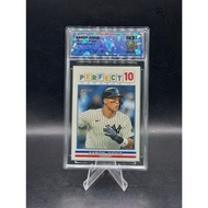 Aaron Judge 2025 Topps Heritage P10-1-New York Yankees Graded SQC 9.5 Gem Mint