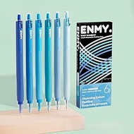 ENMY Acrylic Fineliner Pen, 6Pcs Aesthetic Colors 0.6mm Fine Point Retractable Markers, Colorful Dra