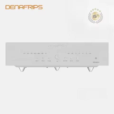 A-841 Denafrips VENUS II R2R 15th Pure Balanced DAC Discrete Resistor 352.8/384KHz 11.28MHz RCA XLR