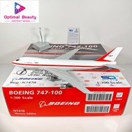 SQ Wings L2064 1: 200 Boeing Original Factory B747-100 N7470 Museum Coating Alloy