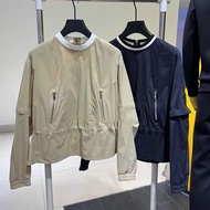 RY9T G ** re25 Autumn Ladies E Golf Clothing Round Neck Long Sleeve Windbreaker Sleeve Detachable To