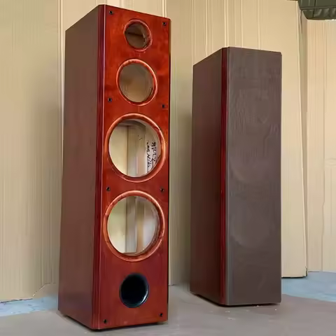 A-1582 6.5/8/10/12 Inch Floor To Ceiling 3/4 Split Home Theater Speaker HiFi Speaker Empty Box 1 Pai
