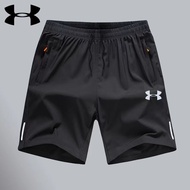 Under Armour_UA กางเกงกีฬาขาสั้นผู้ชายฤดูร้อนกางเกงชายหาดลำลองแห้งเร็วขนาดใหญ่ระบายอากาศดูดซับเหงื่อ