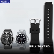 Apply to CASIO Marlin MDV-106 MTP-VD01 Watch, Resin Rubber Replacement Strap for Diver & Ocean Star 