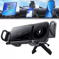 High Intelligent Mobile Phone/Pad Holder 2 in 1 Auto Rotating Phone Charging Holder