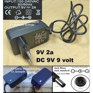 9v 2a DC9V 2.0A Adapter 1A 1.5A 500mA 0.6A 800mA 850mA 900mA