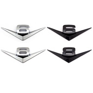 Car Logo v6 Car Logo V8 Large Displacement Logo Modified Metal Label 3D Three-Dimensional Car Rear L