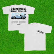 Porsche 911 GT3 RS Sky Blue Porsche Cotton Casual Round Neck T-Shirt