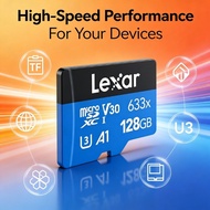 4K Video Adapter Lexar 633x 8 16 32 64 128 GB 256 512 1TB Memory SD Card TF Micro CCTV