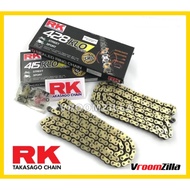 RK Takasago 415 & 428 KLO GS O-Ring Gold Chain 100% ORIGINAL RK415 RK428 ORING