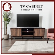 NPC* Ready Stock 6FT feet TV Cabinet / TV Console / TV Media Storage Cabinet / Kabinet Tv
