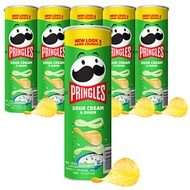 Pringles Onion Flavor 110gx6 Nongshim Pringles Potato Potato Chips Potato Chips