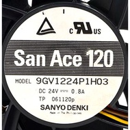Sanyo 9GV1224P1H03 12CM 12038 24V 0.8A High Air Volume Inverter Fan