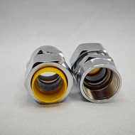 4 Points Gas Corrugated Pipe Joints Knock-Free Wave Stainless Steel Inner Wire Outer Wire Glue Card 