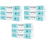 [Bundle of 3] PurSoft 4ply Unscented Bathroom Tissue 200 sheets, Pack of 30 Toilet Paper