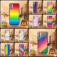 Phone Case Mobile Rainbow Pattern Screen Cover Oppo F9 F9Pro A7 A12/Find x