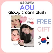 AOU glowy cream blush 8 colors/K-BEAUTY