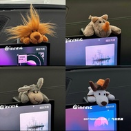 [Doll Decoration] Car Center Console Screen Doll Car Doll Decoration Car Decoration Car Cartoon Deco