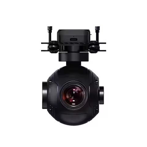 NCZOBOE ZR10 Gimbal Camera 3-Axis Stabilizer 2K 4MP 30X Hybrid Zoom HDR Starlight Night Vision Light