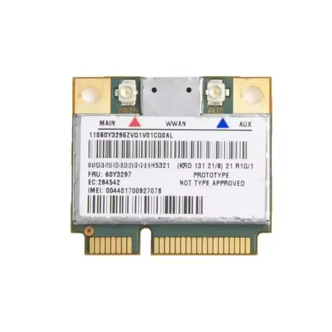 Wireless Adapter Card for H5321GW 3G WWAN IBM Thinkpad T430 T520 T520i X230 X220 E420 L420 L520 3G 4