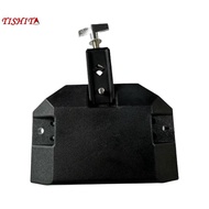 [tishita] Plastic Drum Percussion Cowbell High and Low Tone Block with Mount for Professional Percus
