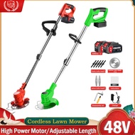 Grass Cutter Electric Cordless Lawn Mower With 48V Battery Lawn Mower rechargeable grass cutter