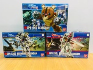 可散買！看內文！有POST有貨！要貨請按出價！3盒 絕版 Bandai HG Gunpla Builders 1/144 模型: Beginning D Gundam /  Beginning J G