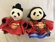 韓國愛寶樂園 熊貓公仔 愛寶 樂寶 傳統服飾