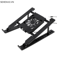SEHVN Laptop Cooler Base Stand Foldable Laptop Cooling Pad Holder Portable Notebook Radiator Bracket