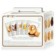 Delight Project Bagel Chips 5-Flavor Collection Gift Set | Crispy Baked Bagel Snacks Assorted Pack 5
