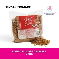 Mybakingmart | Lotus Biscoff Crumble Biscuit Cookies Crumbs 750g - Biscuit Cake Base/Topping