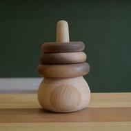 蒙特梭利教具 - 木製套圈圈