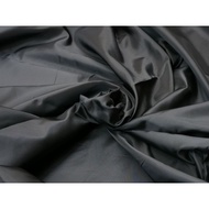 190T Polyester Taffeta Lining Fabric Black Kain  Lining