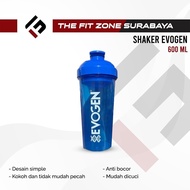 Evogen Shaker 600ml Original Gym Fitness Drink Bottle