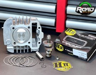 เสื้อลูกเวฟ110i 56-57มิล+แคมแต่ง เฮง สุพรรณ แท้ แถมสติ้กเกอร์ เสื้อสูบอย่างดี ขัดลื่นพร้อมซิ่ง ลูกคา