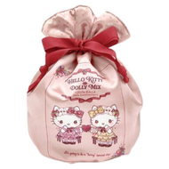 Sanrio Hello Kitty x Dolly Mix化妝抽繩袋