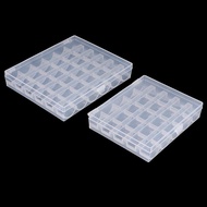[Prs] 25/36 Spools Bobbins Sewing Machine Empty Bobbin Case Organizer Storage Box [DDD]