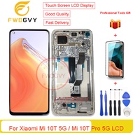 FWDGVY 6.67นิ้วต้นฉบับสำหรับ Xiaomi Mi 10T 5G /Mi 10T Pro 5G สัมผัสหน้าจอ LCD หน้าจอดิจิตอล Lcds
