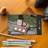手工限量攝影明信片-日本沖繩獅子2/日本小物攝影