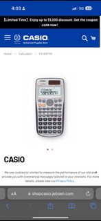 Casio 計數機 FX-50fHII