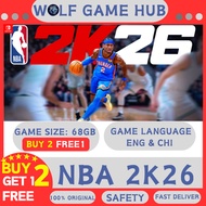 NBA 2K26 (Nintendo switch 1 - 2) Digital Game Download Permainan Digital Download
