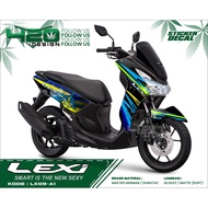 LEXI Decal Sticker - Custom Design Fullbody Sticker Variation - 420