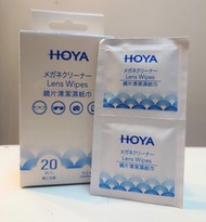HOYA 保谷 - 鏡片清潔濕紙巾【20片獨立包裝】