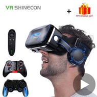VR Shinecon 10.0虛擬實境頭盔3 d眼鏡盔智慧型手機智慧型手機護目鏡耳機