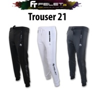 FELET Trouser 21 Badminton Pant Seluar Badminton 100% Original by FLEET