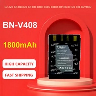 KiKiss Battery for JVC GR-D230US GR D30 D30E D30U D30US D31EK D31US D32 BNV408U Camera,BN-V408,1800m