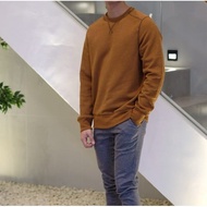 Sweatshirt G. H. Bass Original Crew Neck Fleece - Brown